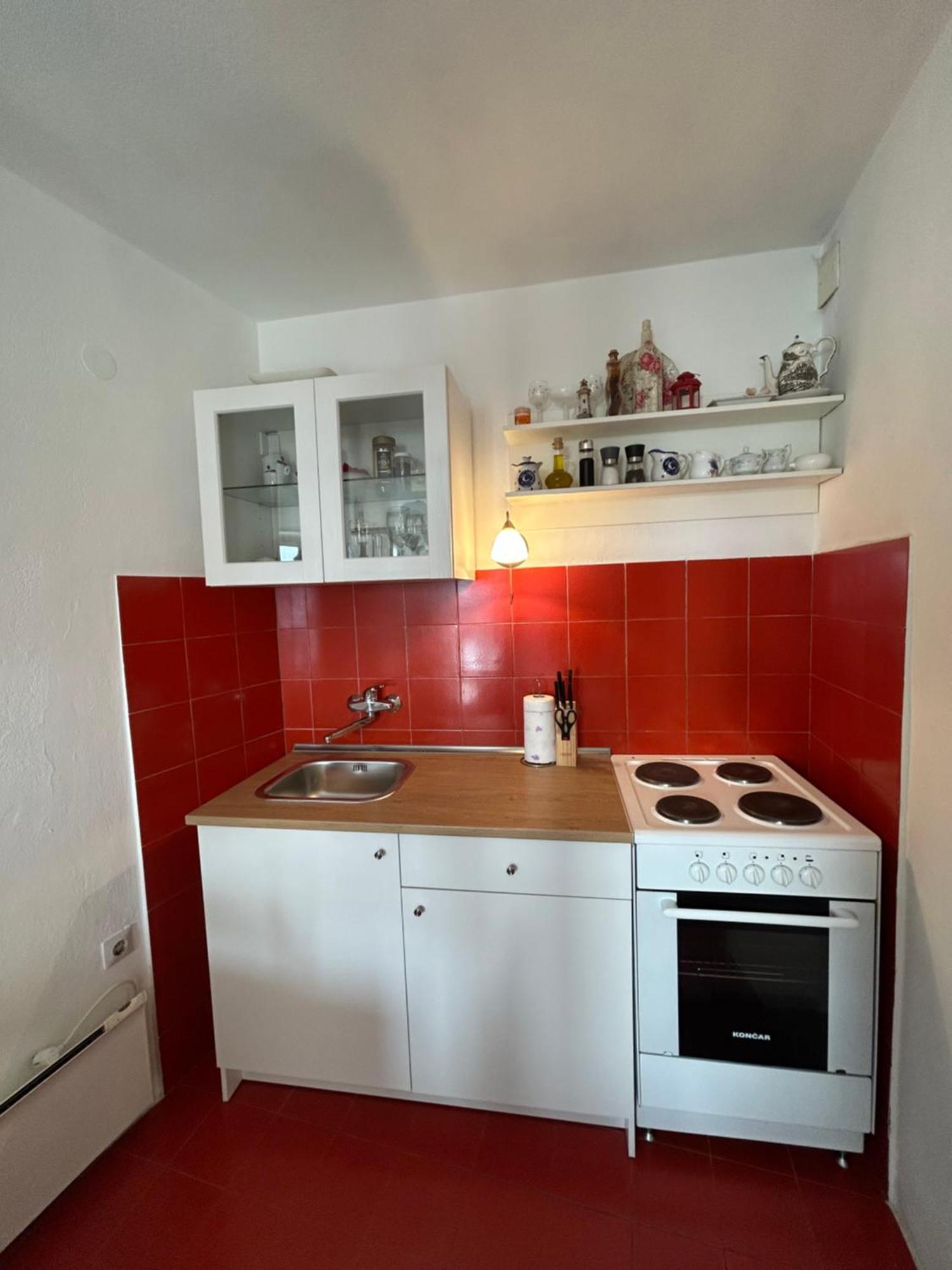 Seafront Studio Apartment+Balcony Podgora Zewnętrze zdjęcie