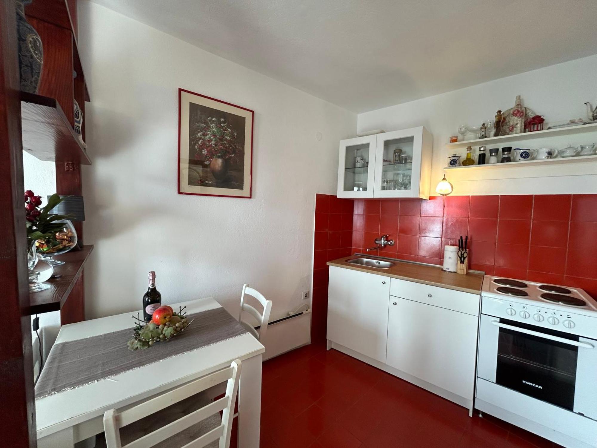 Seafront Studio Apartment+Balcony Podgora Zewnętrze zdjęcie